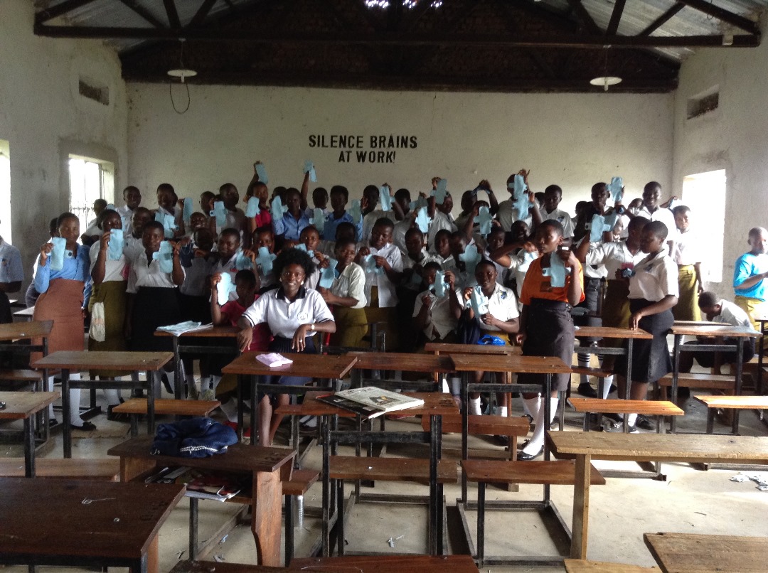 2024-03-08 – Sanitary Pad Trainings – Nyakiyumbu Secondary School